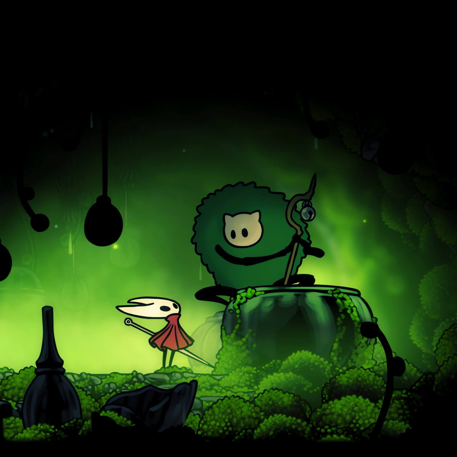 Hornet exploring Pharloom