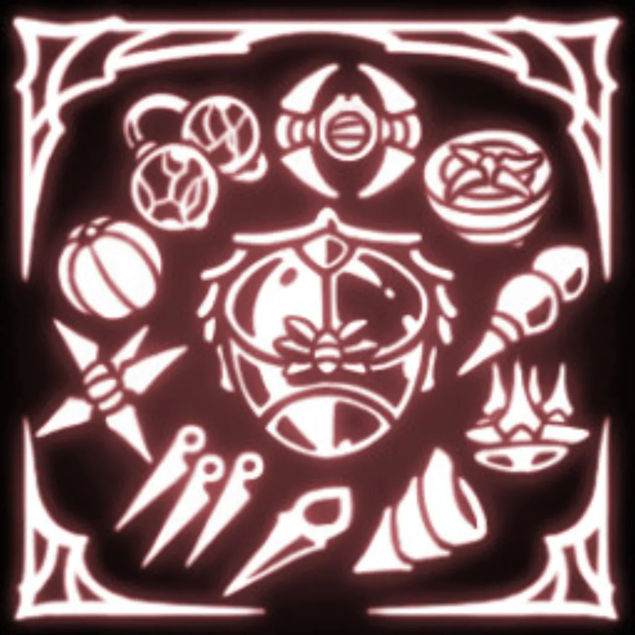 Silksong Arsenal achievement icon - collect all tools