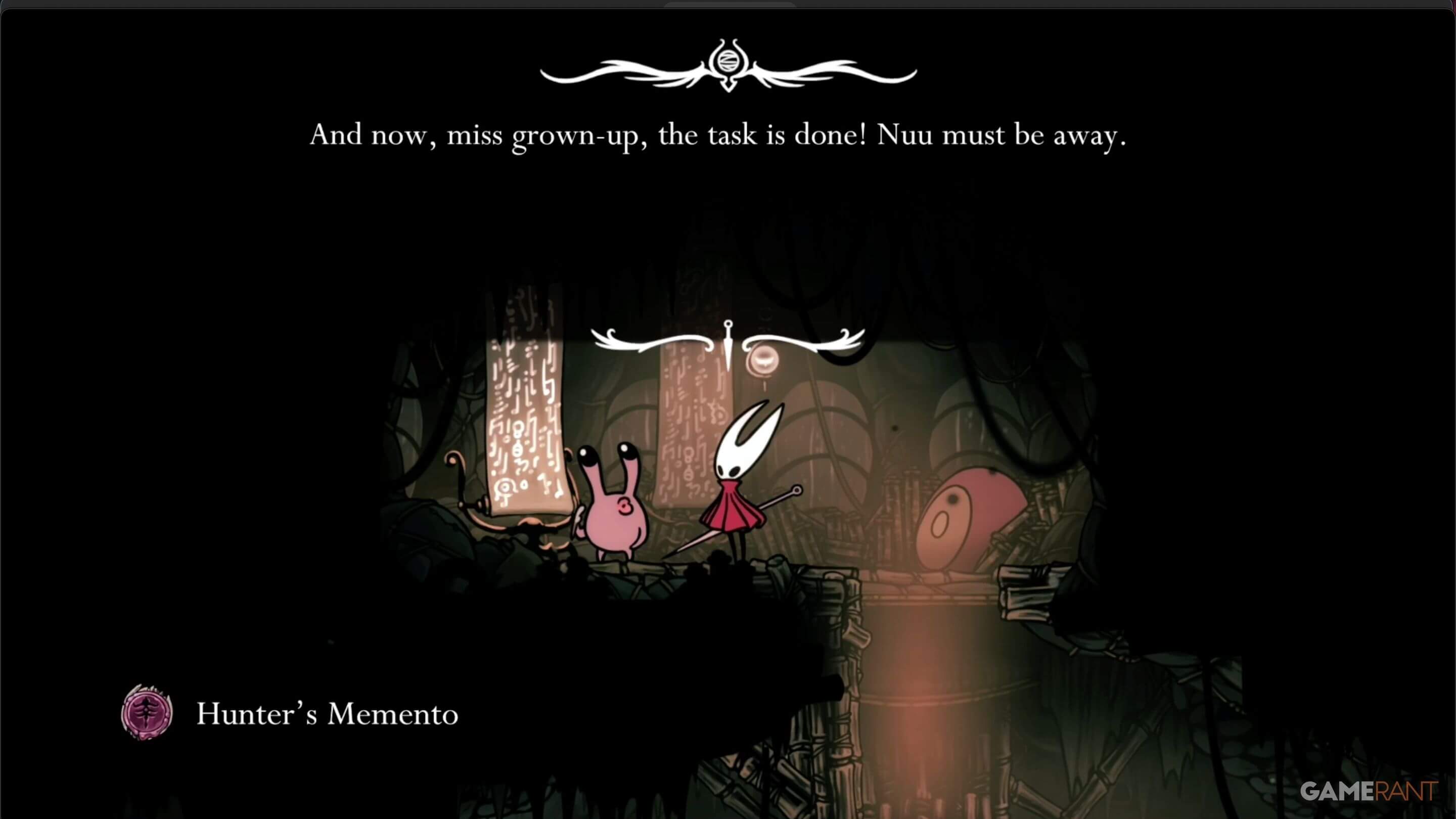 Nuu location in Greymoor Halfway Home to get Hunter's Journal quest