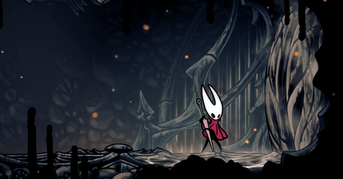 Special circular Weaver doors that require Needolin to open in Silksong