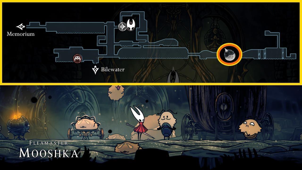 Fleatopia area in Putrified Ducts