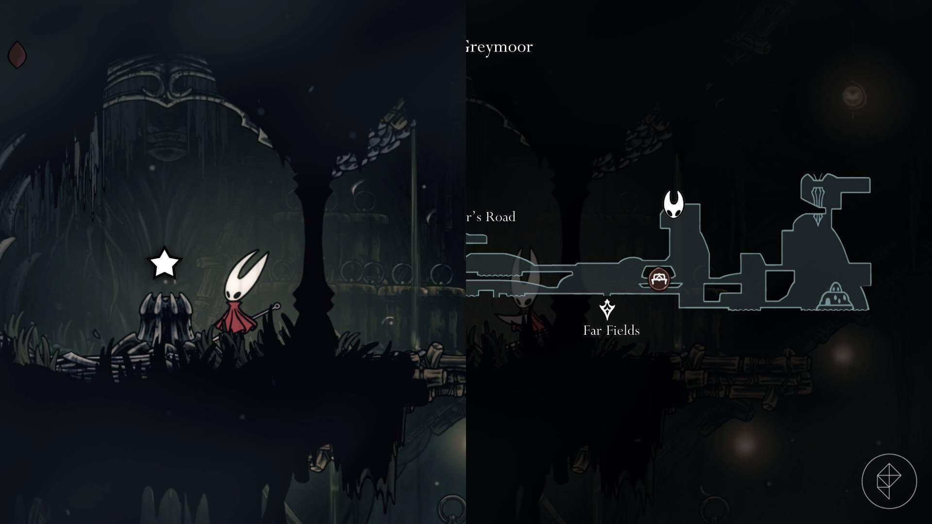 Greymoor spool fragment location - balloon platforming sequence in high alcove